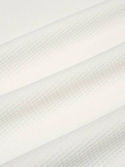 Maglia Uomo in Tessuto Waffle Manica Lunga Scollo a V