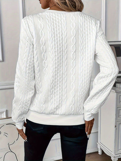 Maglione Donna con Zip Tessuto Morbido Stagionale
