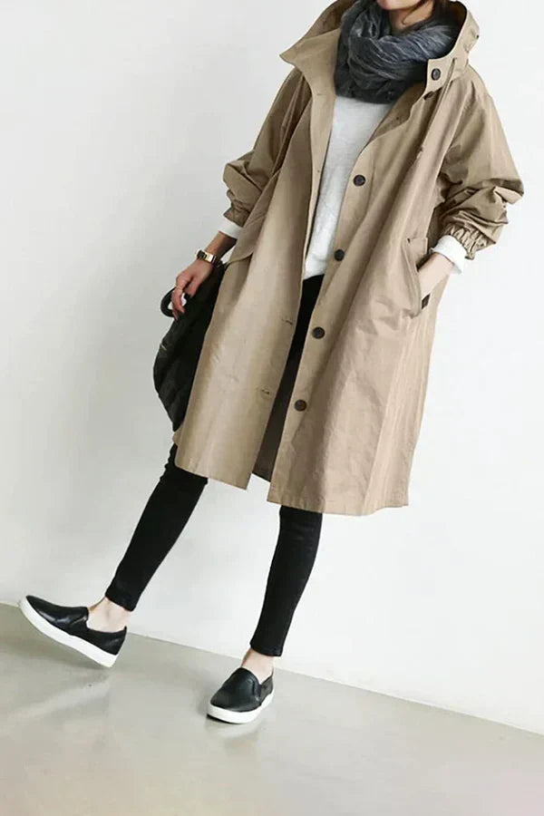 Giacca Antipioggia Donna Leggera Idrorepellente Slim