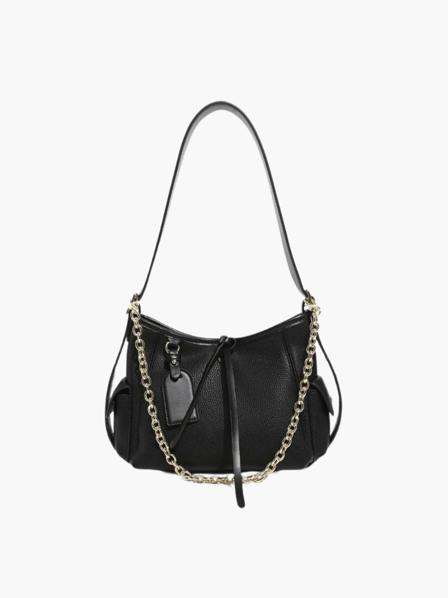 Borsa a Tracolla Donna in Pelle con Catena Decorativa - Brentozzi