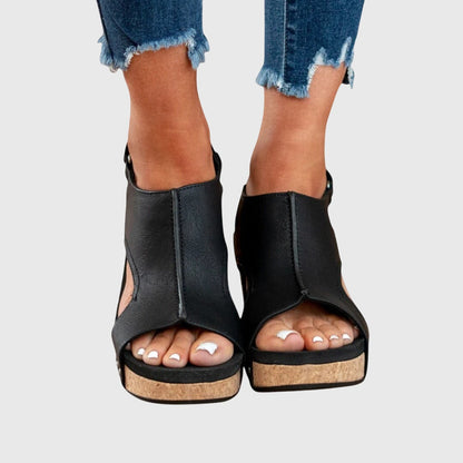 Sandali Donna Orthopedici con Zeppa Platform