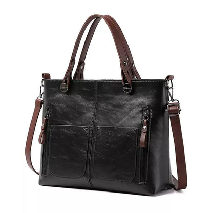 Borsa Donna Vintage in Pelle Stile Elegante Resistente