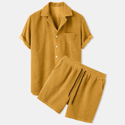 Completo Uomo Polo e Shorts Casual