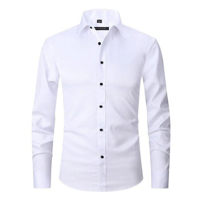 Camicia Uomo Elasticizzata Manica Lunga - Brentozzi