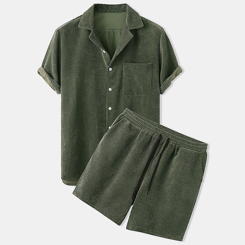 Completo Uomo Polo e Shorts Casual