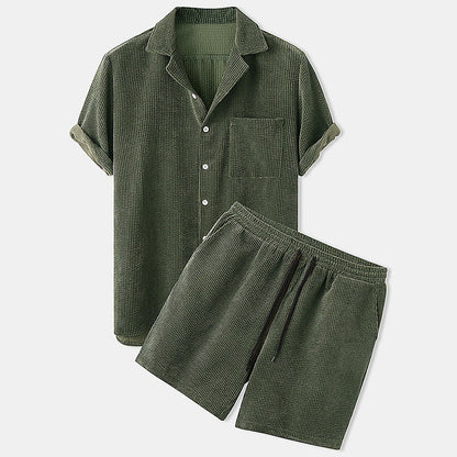 Completo Uomo Polo e Shorts Casual