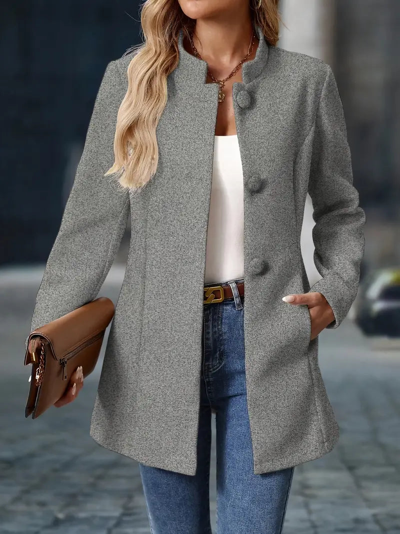 Blazer Donna Monopetto Stile Classico