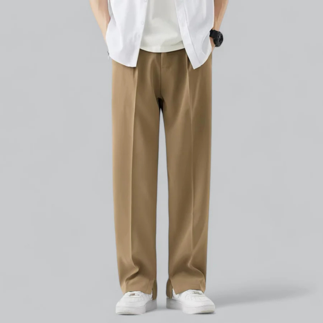 Pantaloni Uomo Vestibilità Ampia Silhouette Larga