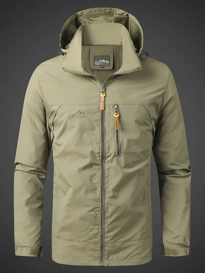 Giacca Outdoor Uomo Impermeabile Traspirante Leggera