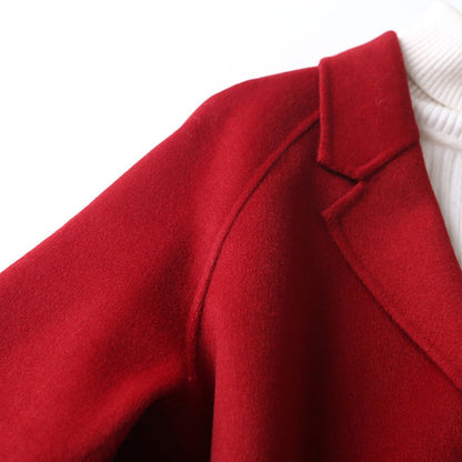 Cappotto Donna Lana Doppiopetto Classico