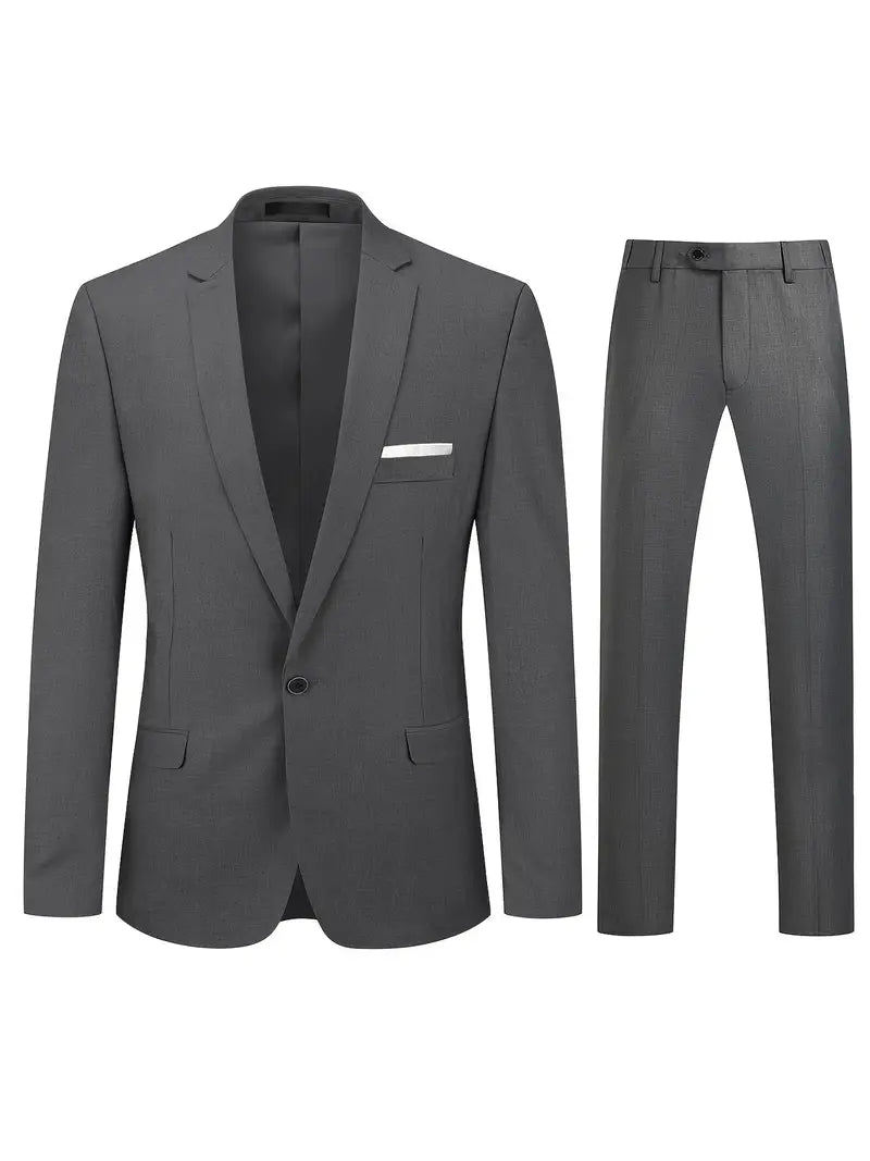 Completo Uomo Blazer e Pantaloni Coordinati Classico