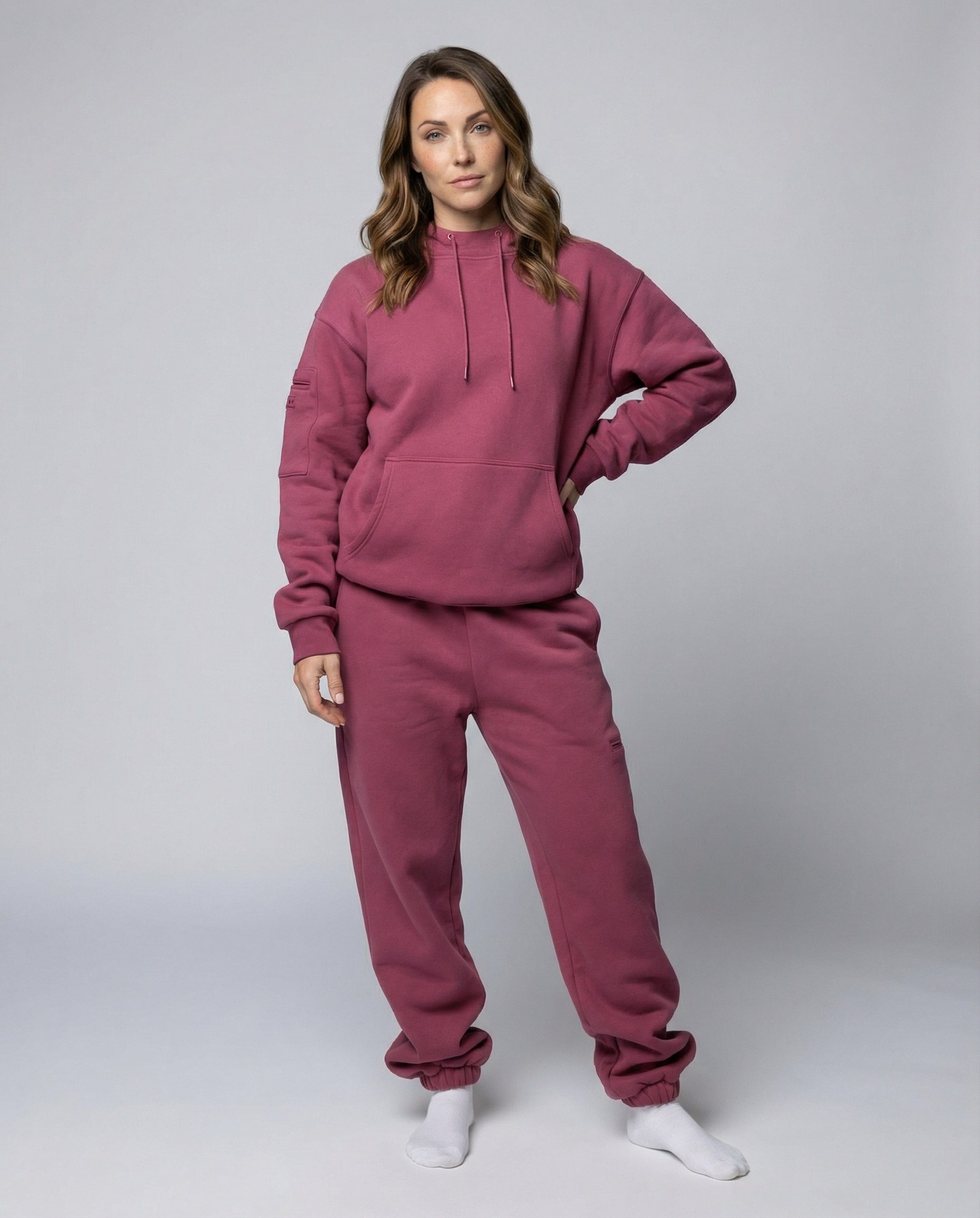 Felpa Donna con Cappuccio Comoda - Brentozzi
