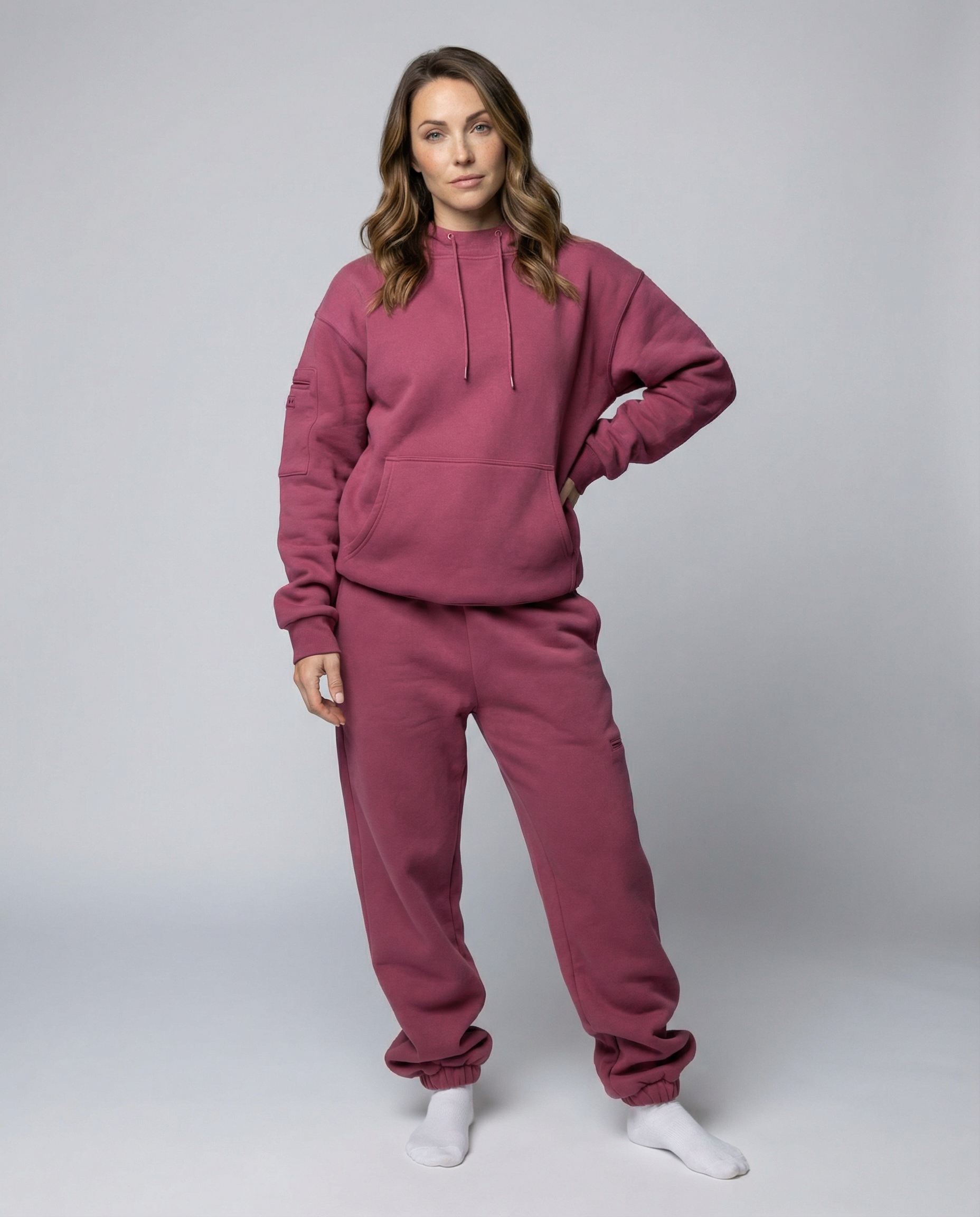 Felpa Donna con Cappuccio Comoda - Brentozzi