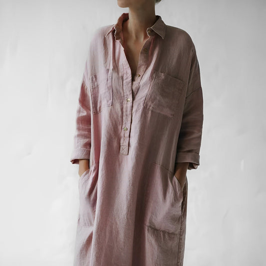 Vestito Estivo Donna Camicia Leggero - Brentozzi