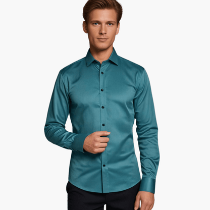 Camicia Uomo Slim Fit Manica Lunga