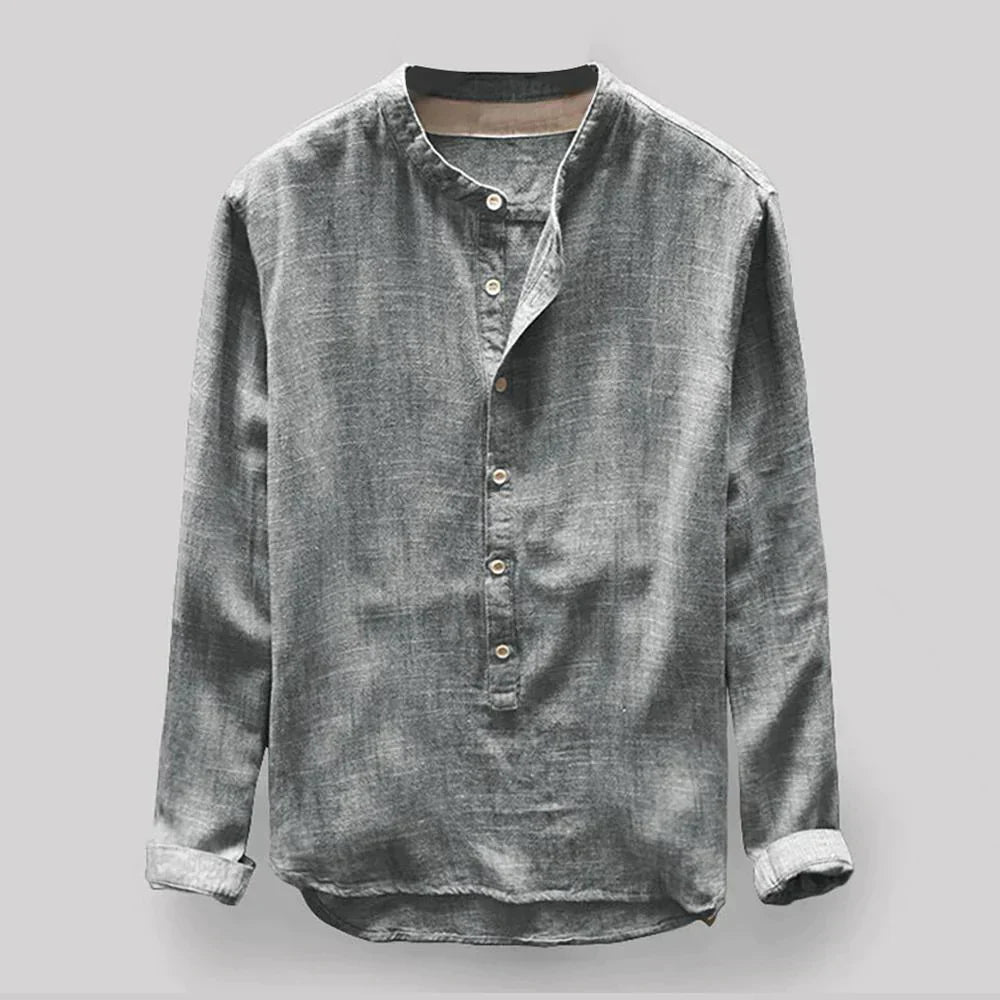 Camicia Oxford Uomo Classica Manica Lunga