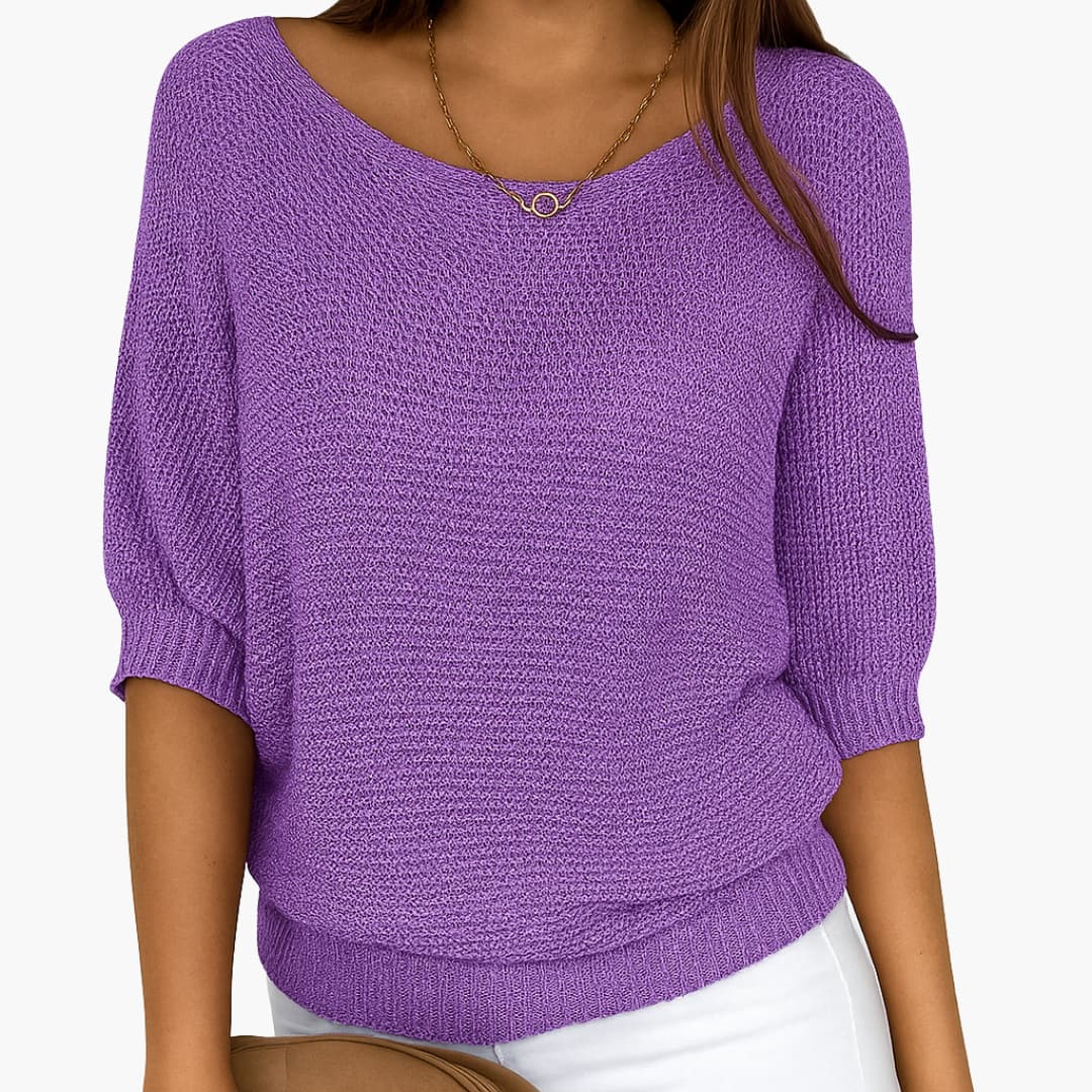 Maglia Donna in Maglia Sottile Elegante