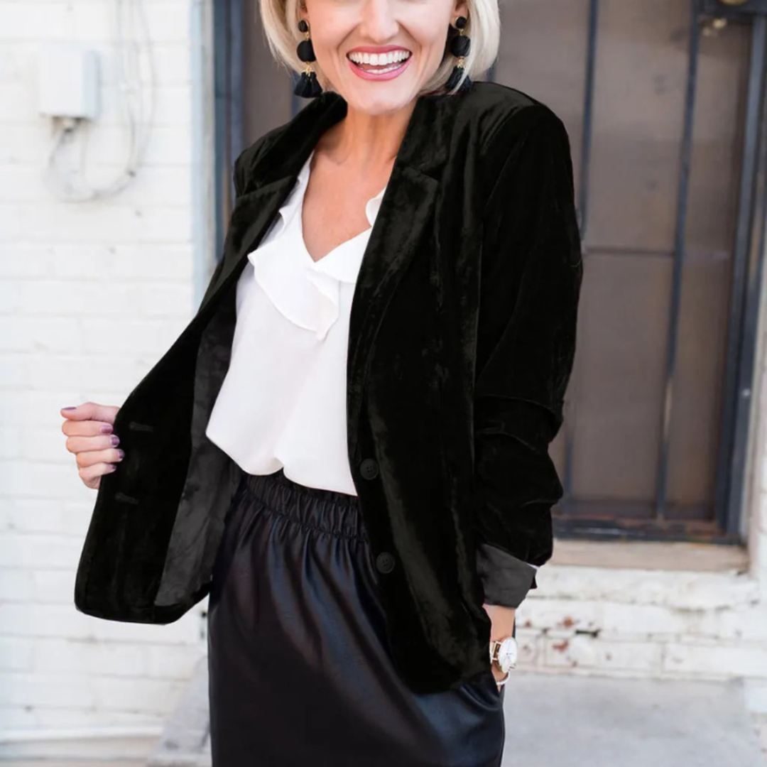 Blazer Donna per Ufficio Taglio Classico Versatile