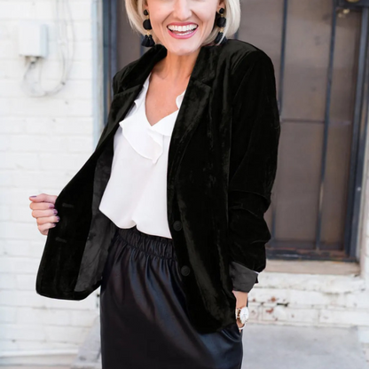 Blazer Donna per Ufficio Taglio Classico Versatile