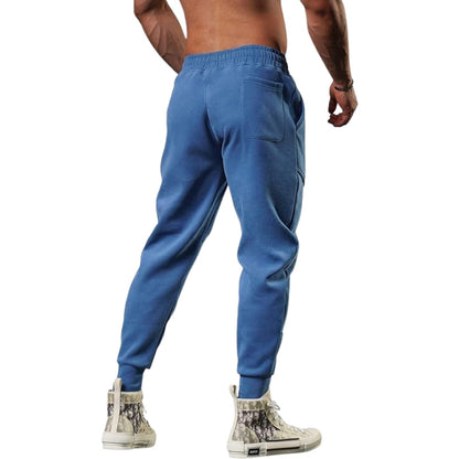Pantaloni Jogging Uomo Fleece Leggero Cargo Taglio Tapered