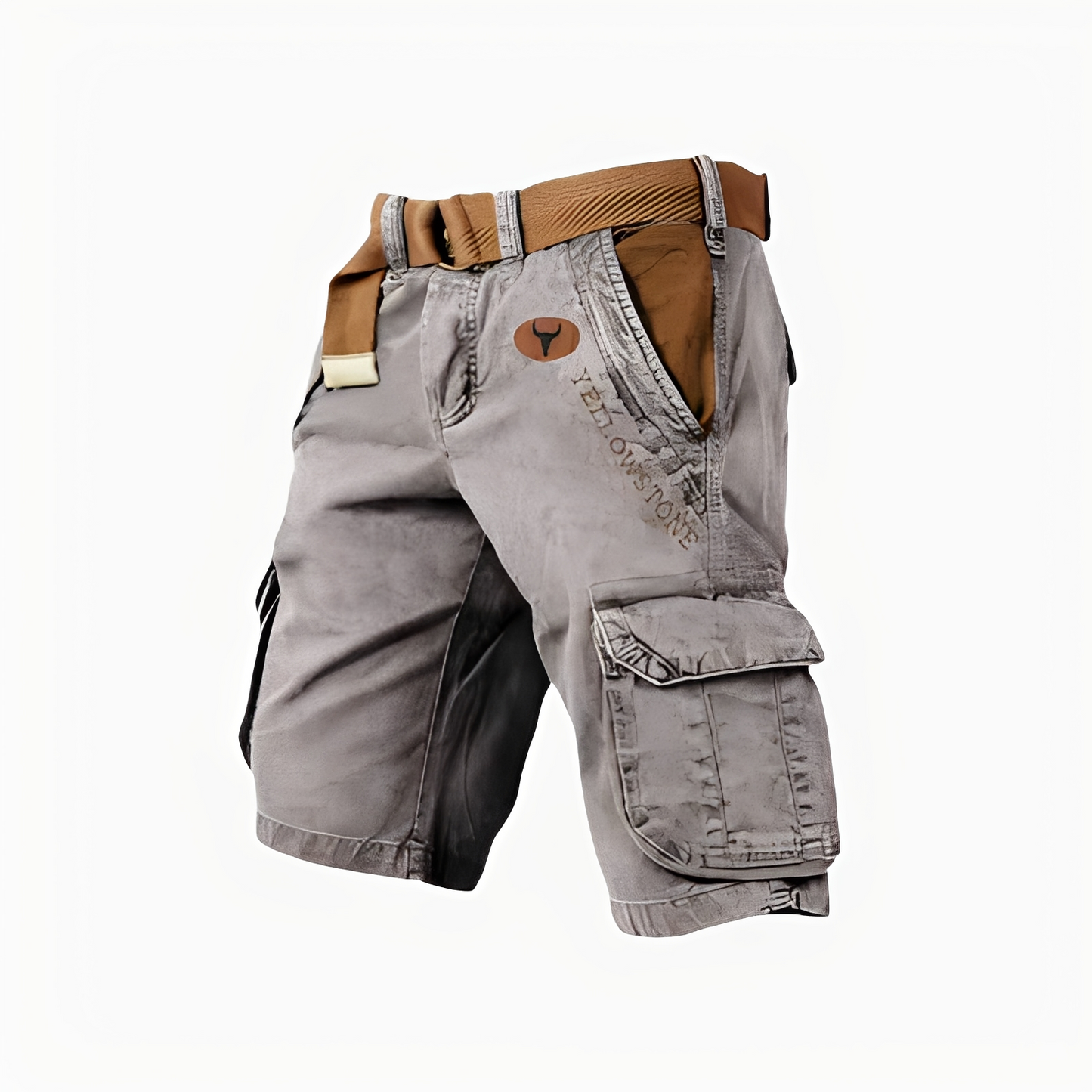 Bermuda Cargo Uomo Comodi Tasche Multiple
