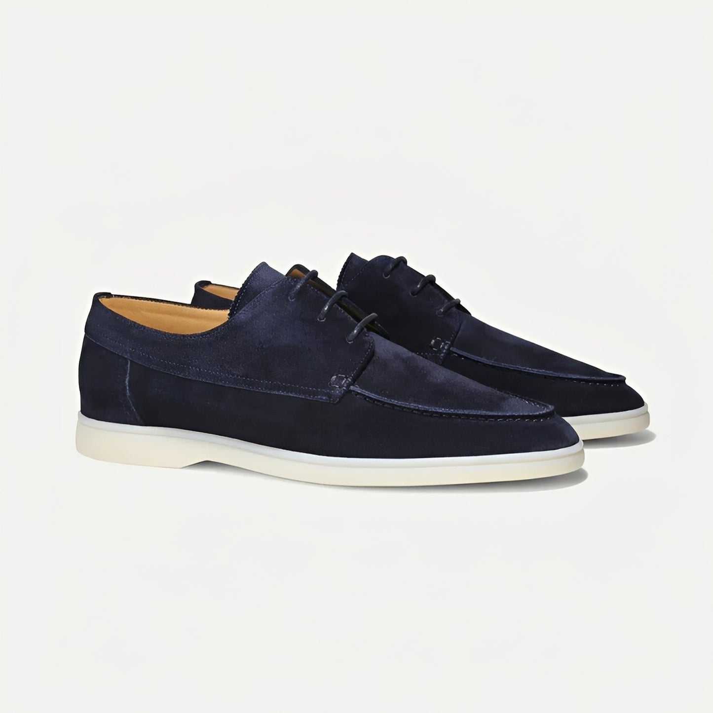 Mocassini Uomo in Pelle Scamosciata Bassa Casual