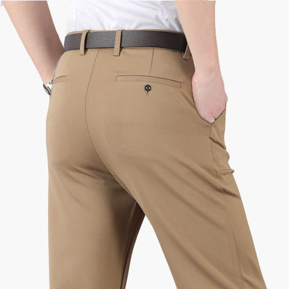 Pantaloni Uomo Stretch Estivi Slim Fit