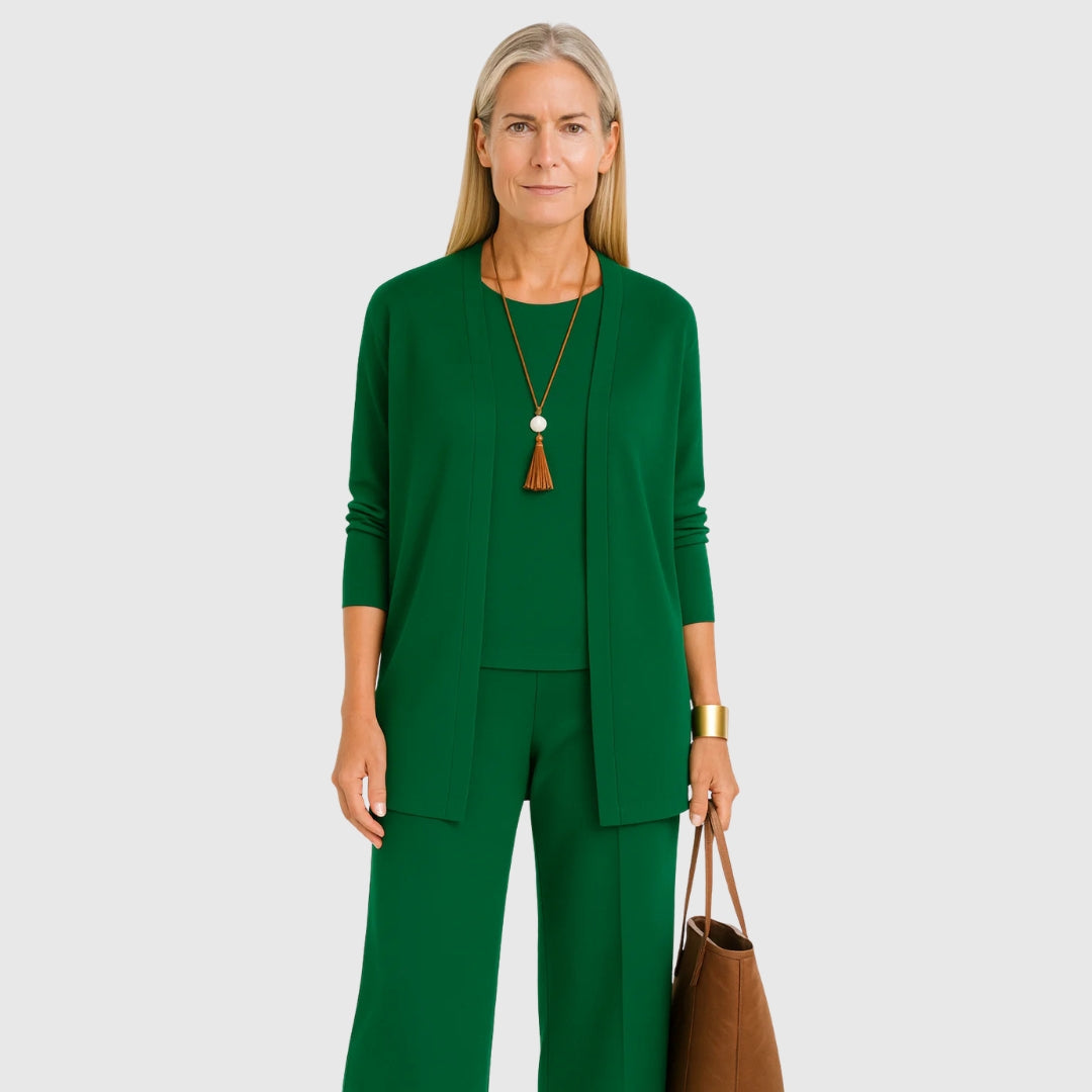 Completo Lounge Donna Tre Pezzi Stile Minimalista