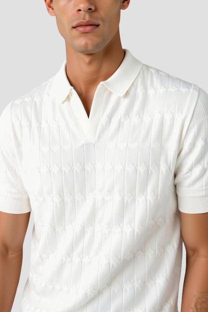 Polo Uomo Classica Tessuto Morbido Taglio Regular