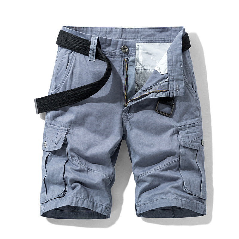 Bermuda Cargo Uomo Comodi Tasche Multiple