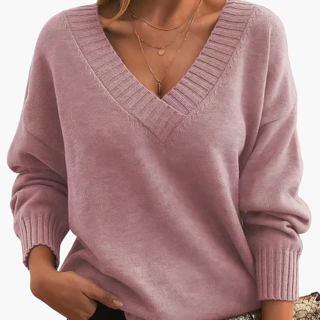 Maglione Donna Elegante Manica Lunga