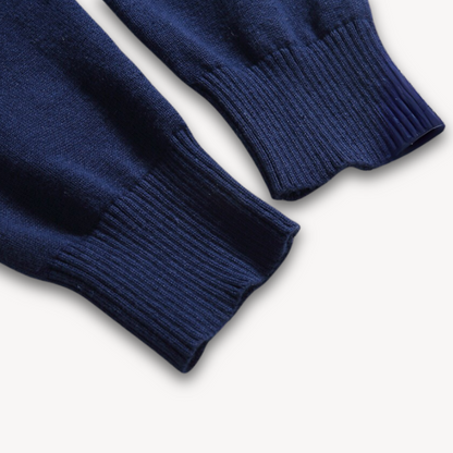 Maglione Uomo Scollo a V Taglio Slim Business Casual