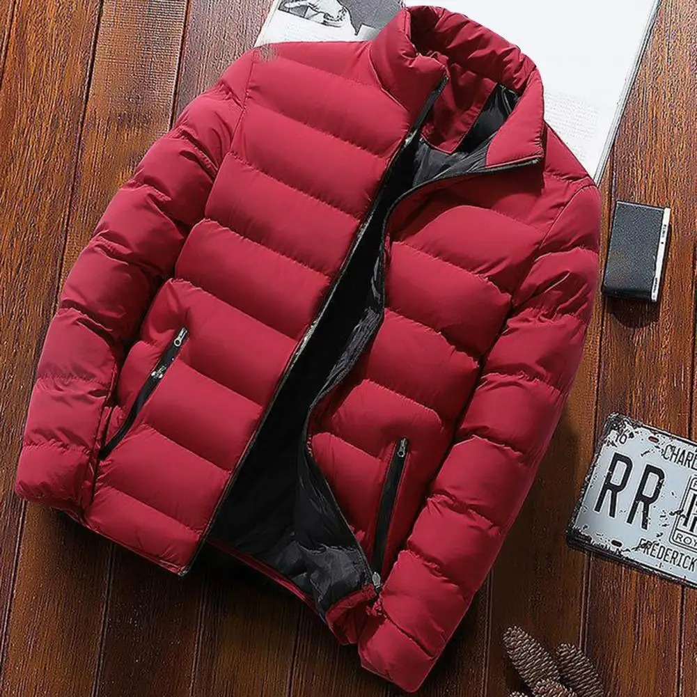 Giacca Piumino Uomo Leggera Imbottita con Zip
