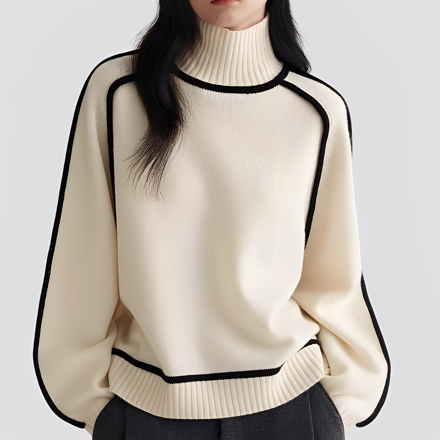 Maglione Dolcevita Donna Morbido e Comodo - Brentozzi