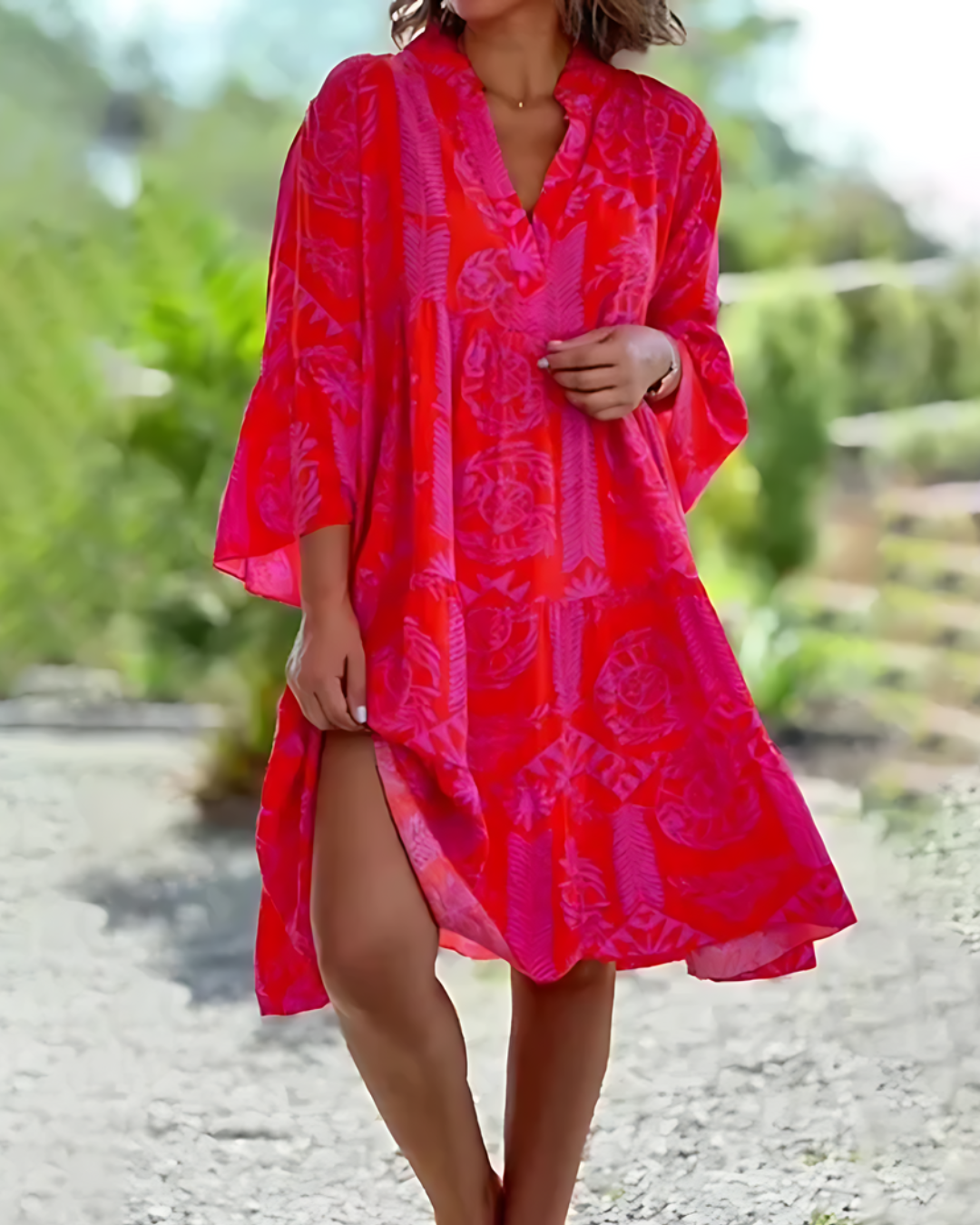 Abito Midi Donna Estivo Leggero - Brentozzi