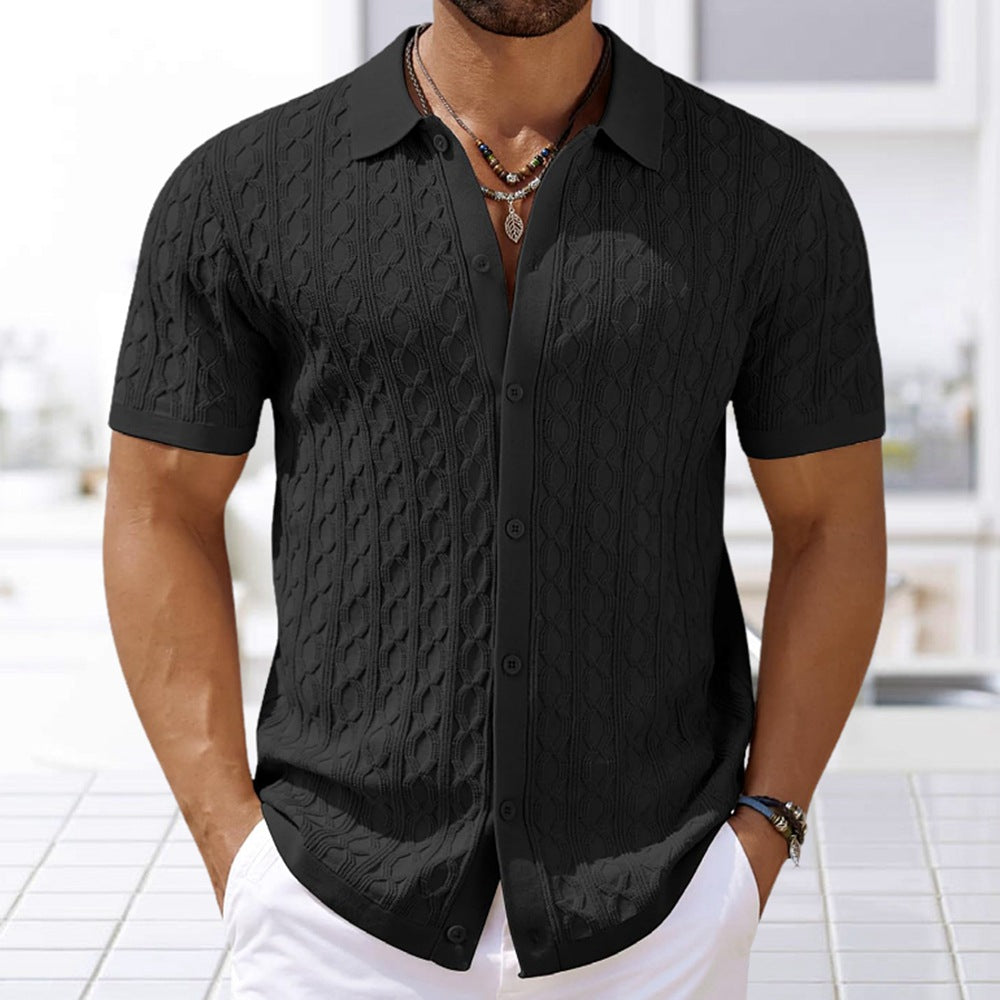 Polo Uomo Manica Corta Stile Casual