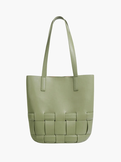 Borsa Donna in Pelle Intrecciata