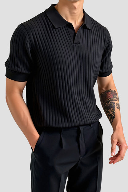 Polo Uomo Cotone Manica Corta Stile Classico Elegante