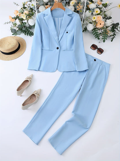 Blazer Donna Classico con Rever Elegante Stagionale