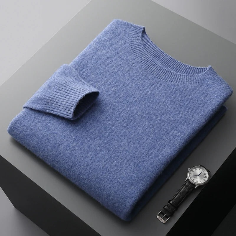 Maglione Uomo Girocollo Classico Vestibilità Regolare