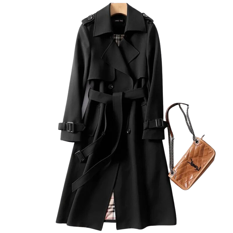 Trenchcoat Donna Leggero Classico Stile Elegante