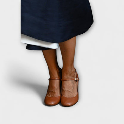 Scarpe Mary Jane Donna Stile Classico Moderno