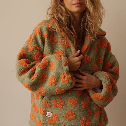 Felpa Unisex in Pile Morbido Regular Fit
