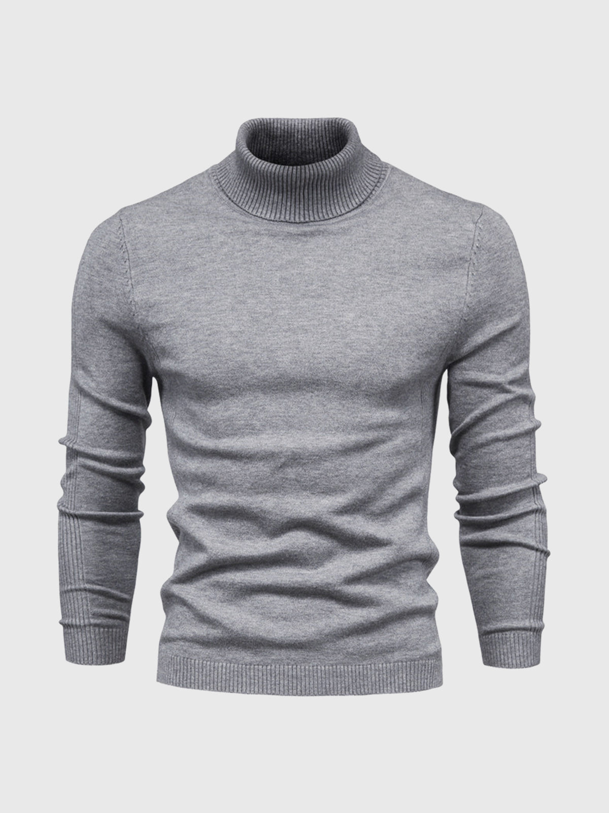 Maglione Uomo Collo Alto Corto Lavabile