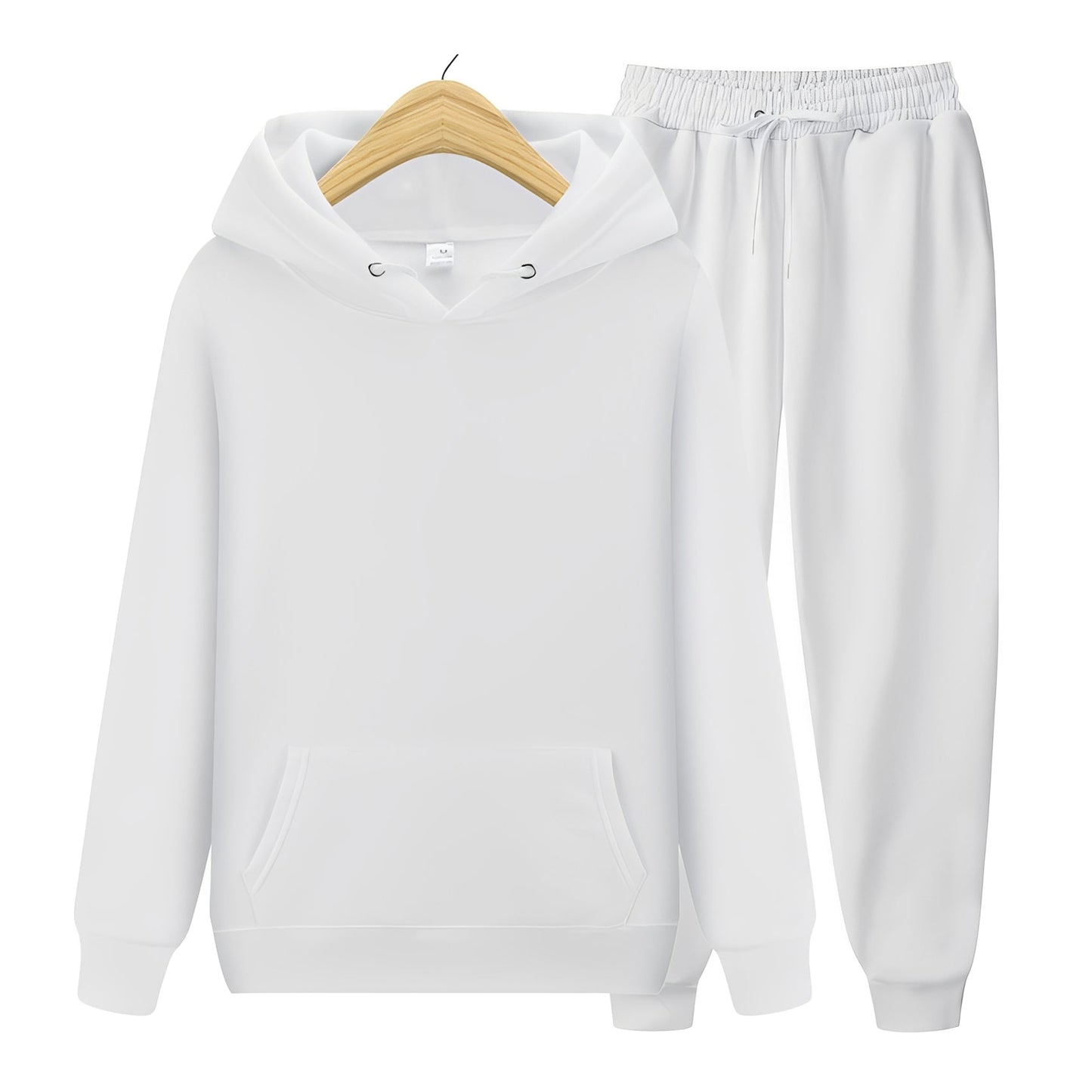 Completo Tuta Donna con Cappuccio Stile Casual