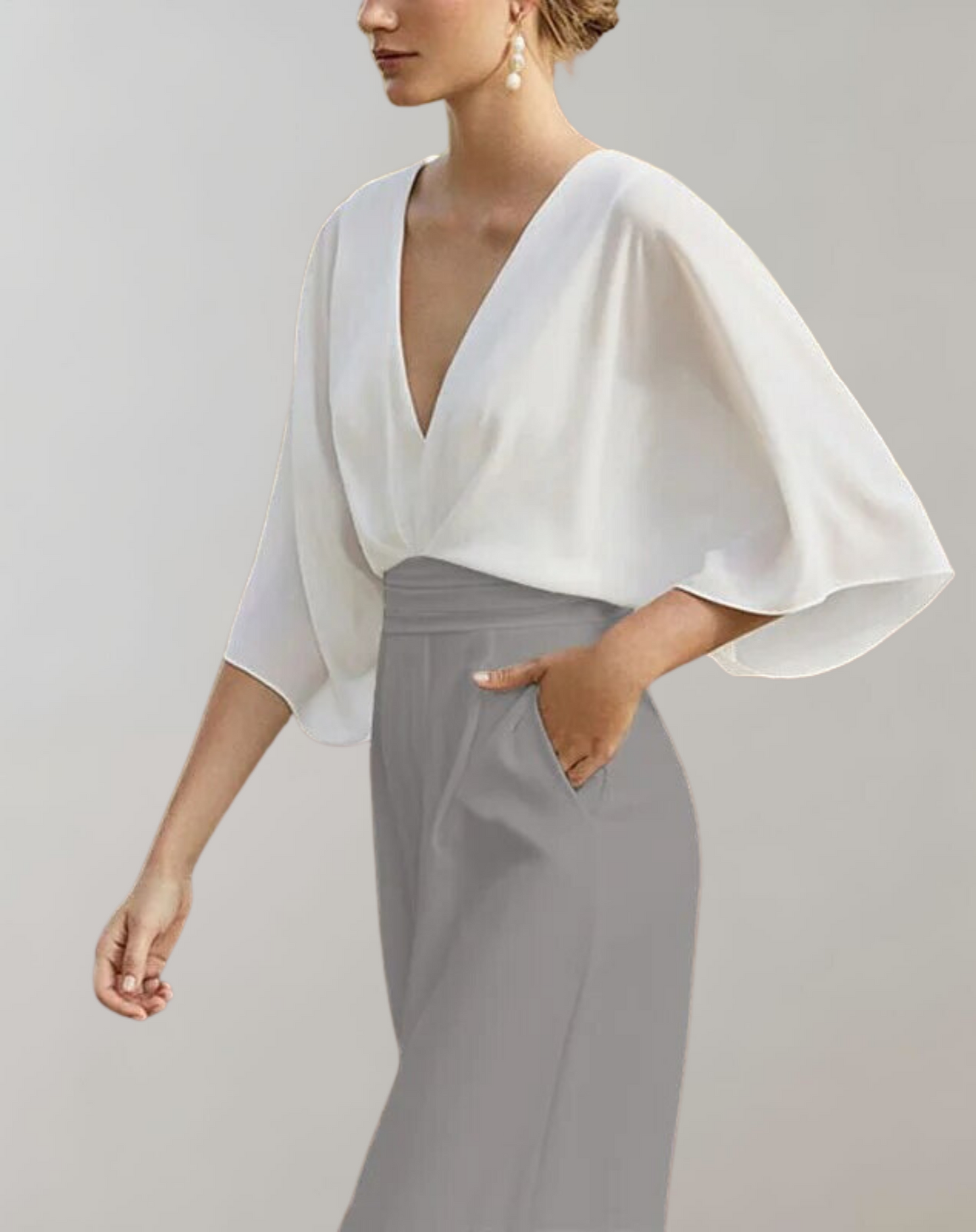 Tuta Donna con Pantaloni Larghi Comoda