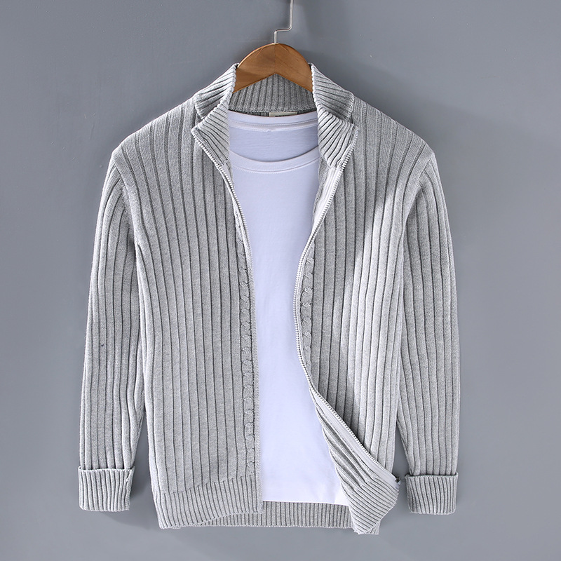 Cardigan Uomo in Cotone Maglia Comfort Regular