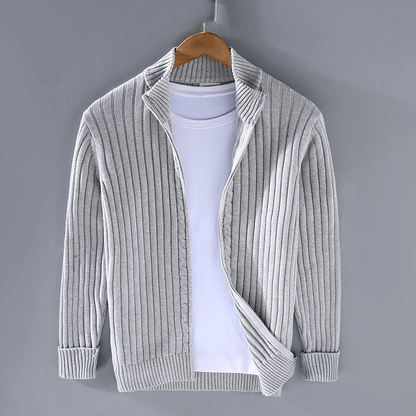 Cardigan Uomo in Cotone Maglia Comfort Regular
