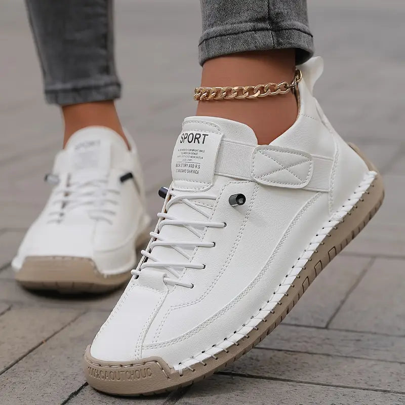 Sneakers Donna Orthopediche Casual Chiusura a Strappo