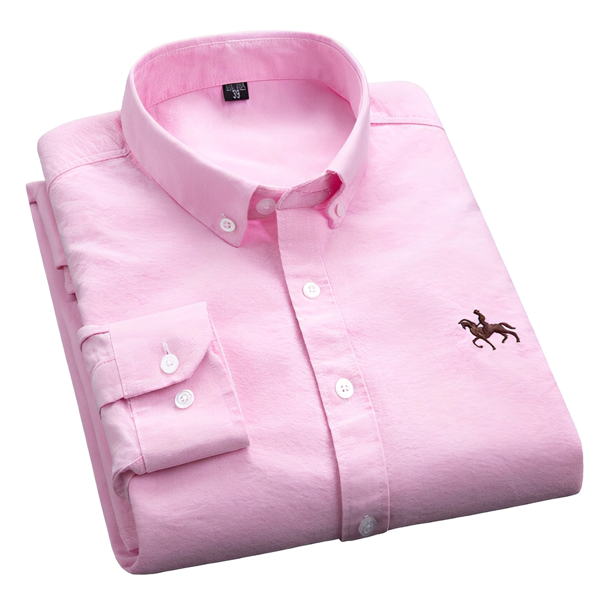 Camicia Uomo Casual Senza Pieghe Manica Lunga